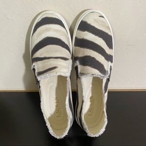 Womens Lauren Ralph Lauren Slip On Sneakers